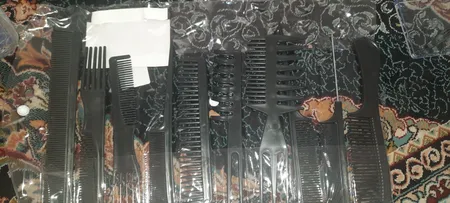 ست شانه مو سافاری کد 31282 بسته 10 عددی