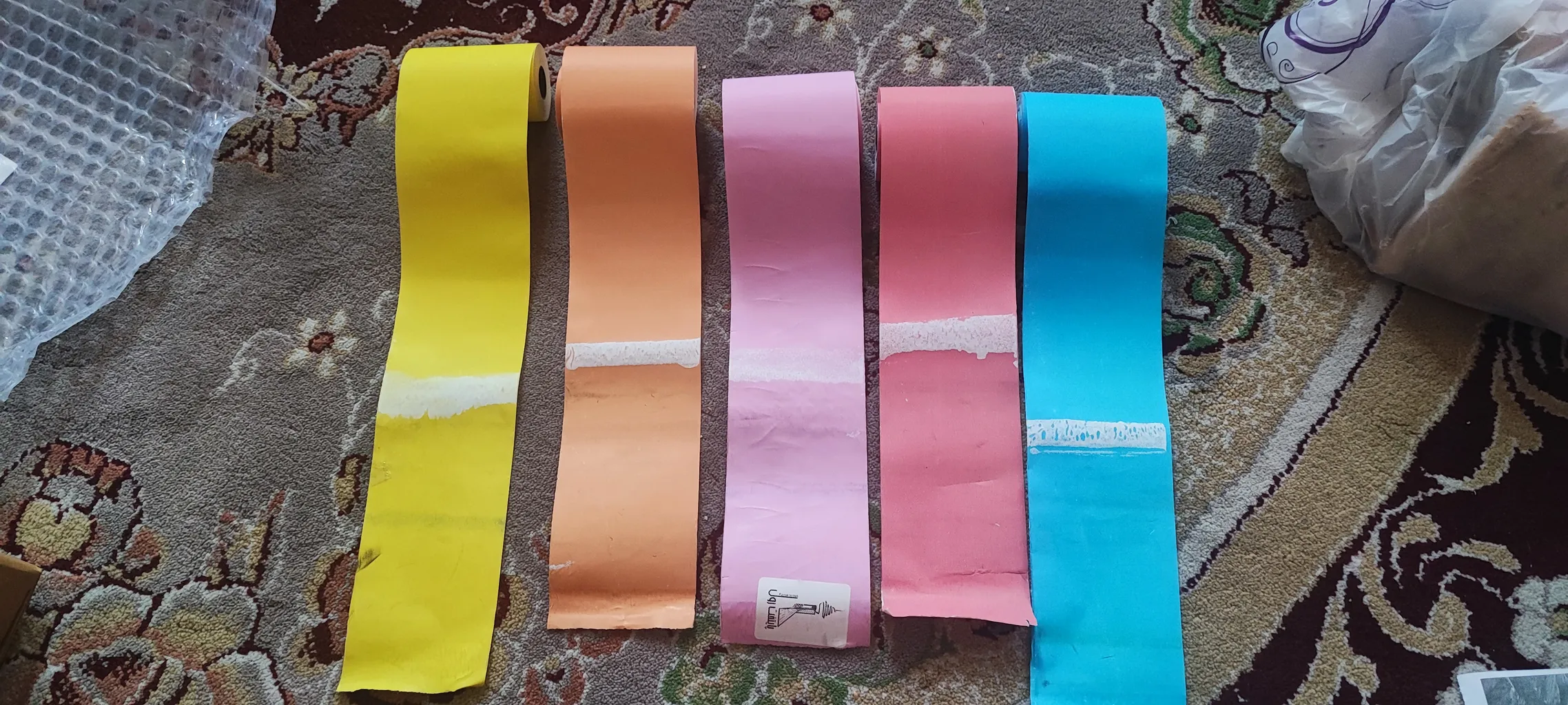 کاغذ پرینتر حرارتی پایتخت رول مدل Pos MIX14 بسته 5 عددی