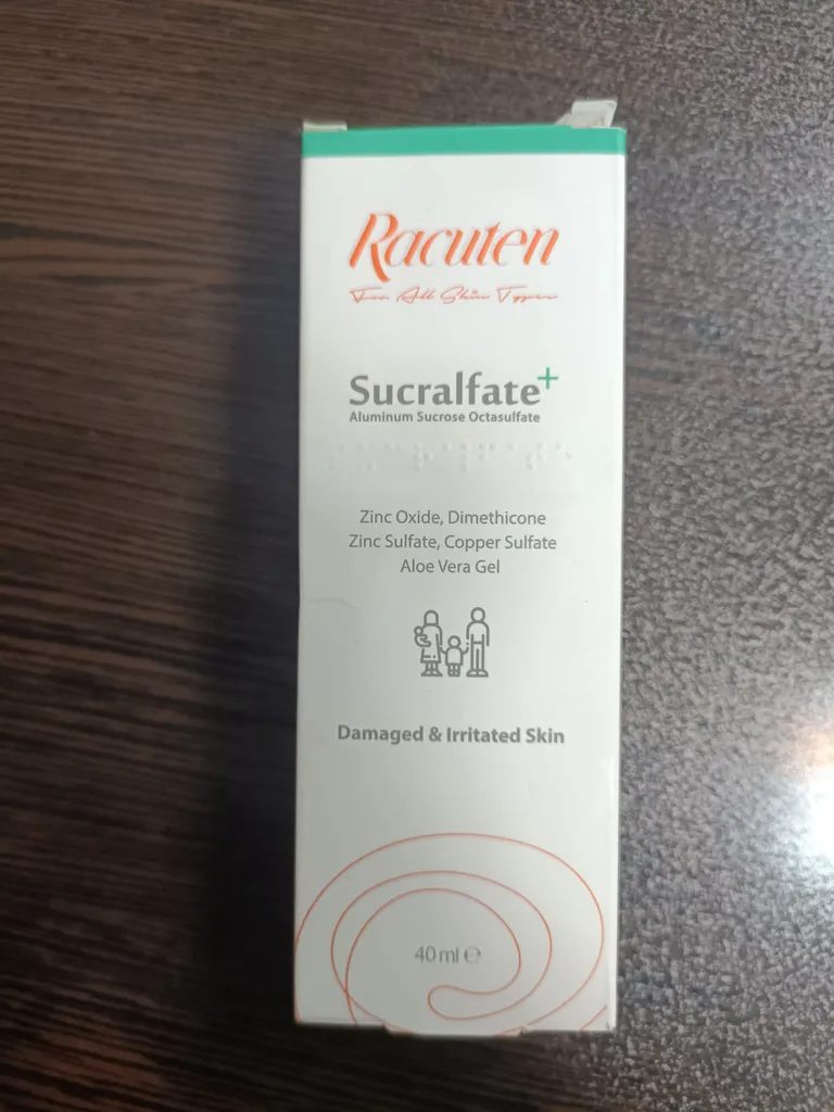 کرم ترمیم کننده راکوتن مدل +Sucralfate حجم 40 میلی لیتر