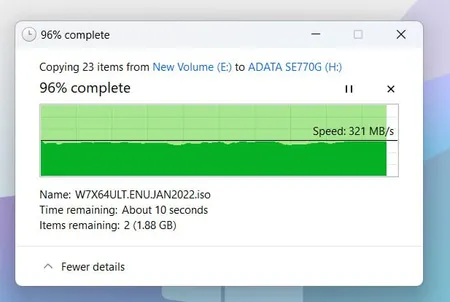 اس اس دی اکسترنال ای دیتا مدل SE770G ظرفیت 512 گیگابایت