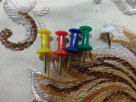 سوزن نقشه کد 01 بسته 50 عددی