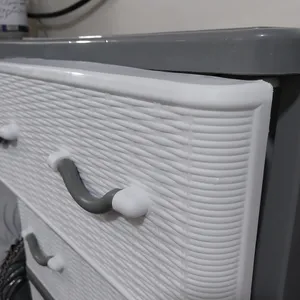 تجریه خرید فایل کشویی الوند پلاستیک طرح حصیری کد 405