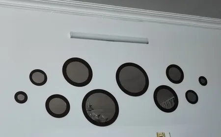 آینه مدل Rooz کد 063 مجموعه 5 عددی