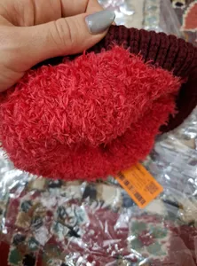 تجریه خرید کلاه بافتنی سام مدل داخل خز لبه برگرد کد 202