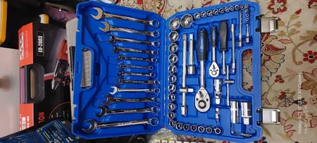 آچار بکس صنعتی اینتیمکث کد 100186 مجموعه 61 عددی