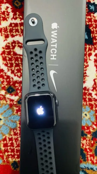 ساعت هوشمند اپل واچ سری 6 مدل 44mm Aluminum Case with Nike Sport silicone Band