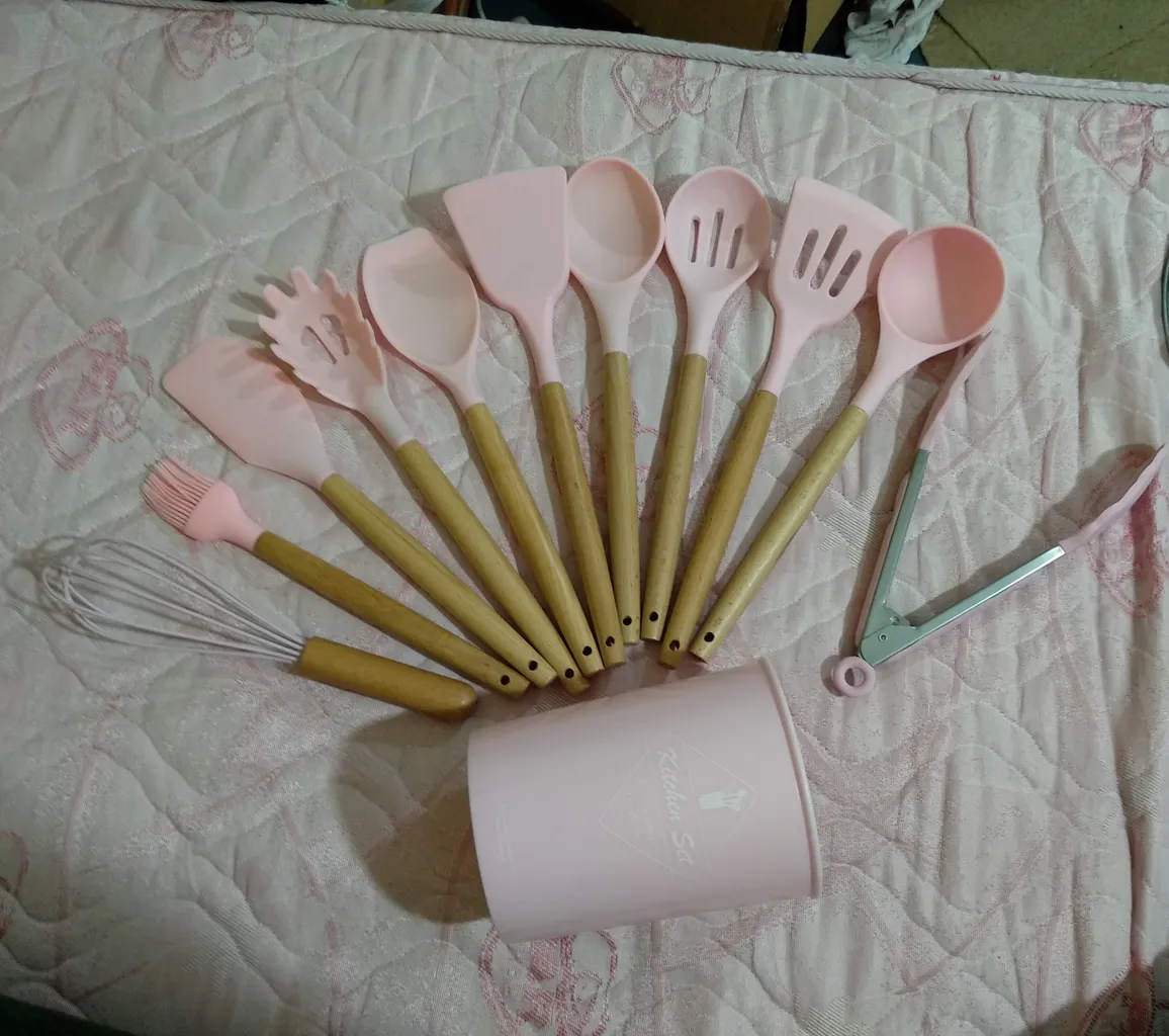 سرویس کفگیر و ملاقه 12 پارچه کیچن ست مدل UNT45