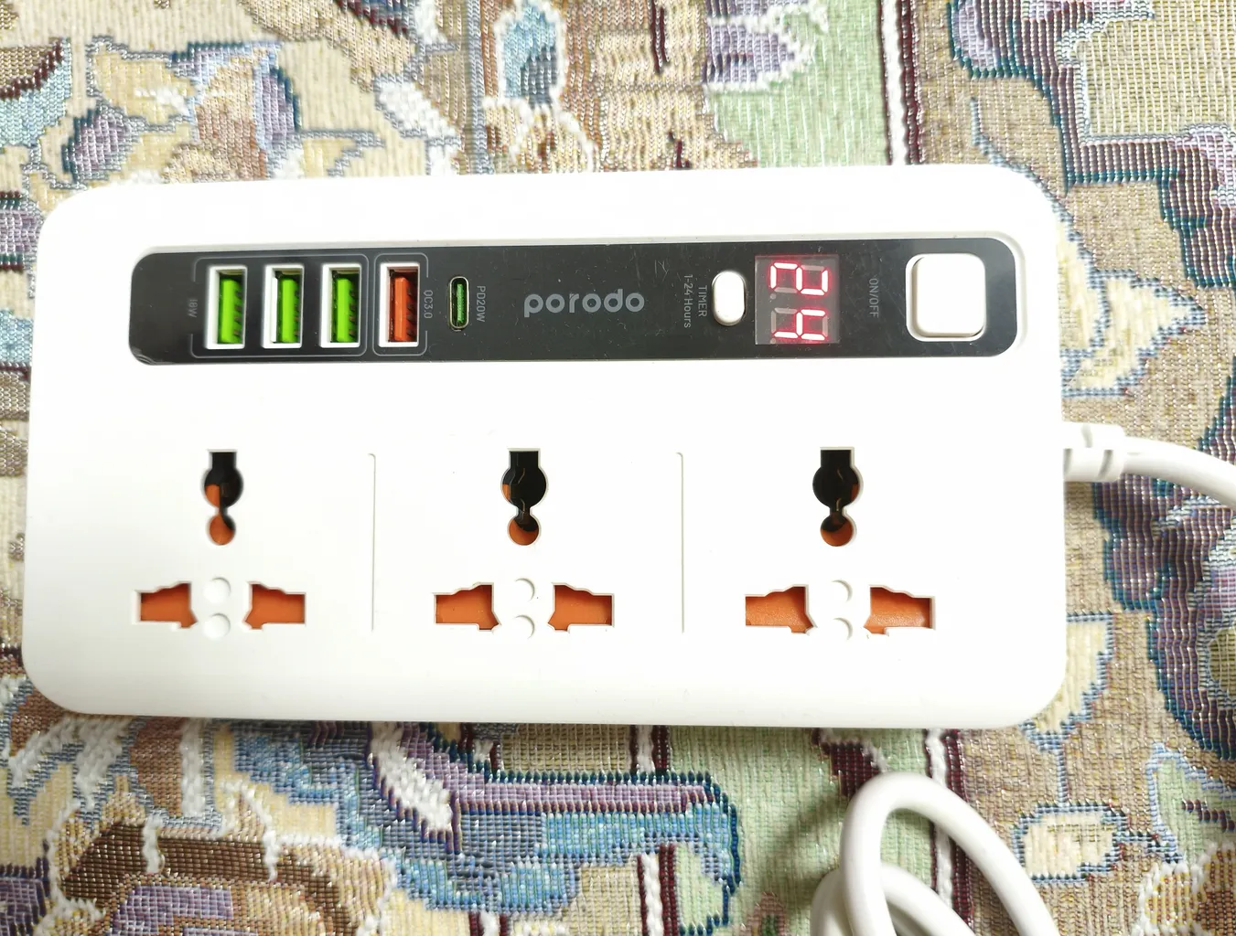 محافظ شوک الکتریکی و سه راهی پرودو مدل FWCH013