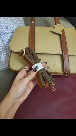 کیف دوشی زنانه مدل چرم طبیعی کد 146F