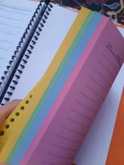 کاغذ کلاسور تیما مدل suny بسته 100 عددی