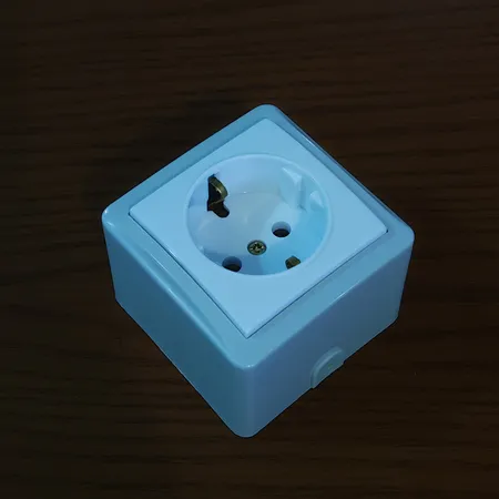 پریز برق پارت الکتریک مدل روکار ارت دار