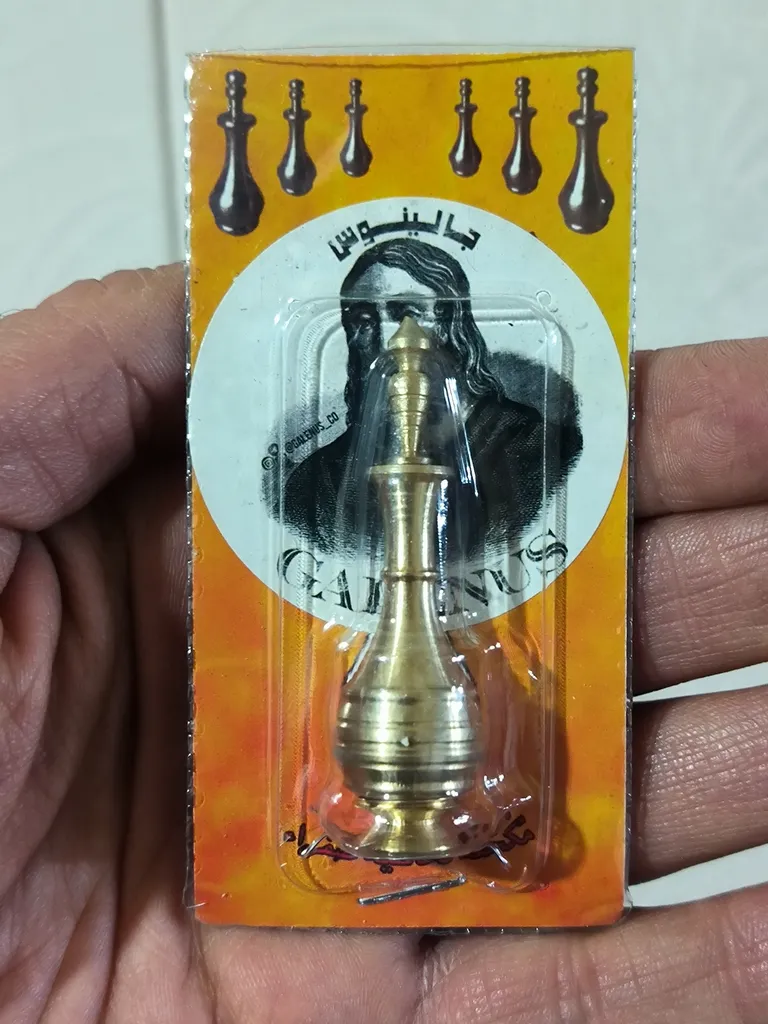 سرمه دان برنجی جالینوس مدل حناس