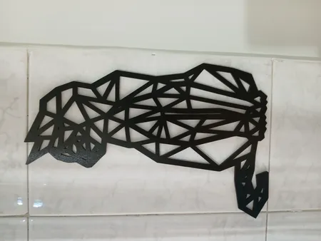 دیوار کوب باروچین مدل گربه کد ws-51