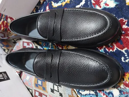 کفش مردانه چرم مشهد مدل J6309-001