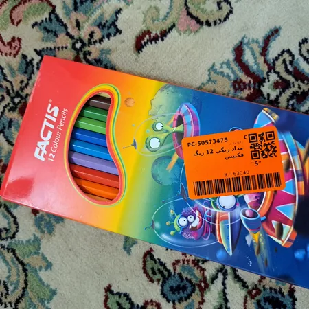 مداد رنگی 12 رنگ فکتیس