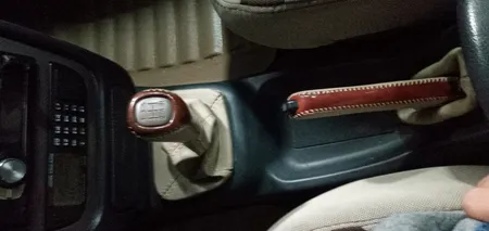 سردنده مدل سردنده مدل SA4-KW مناسب سمند به همراه گردگیر دنده گردگیر ترمز دستی و روکش ترمز دستی