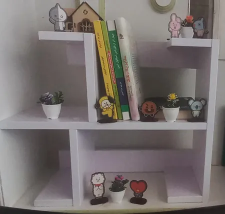 کتابخانه رومیزی مدل کاکتوس