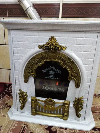 بخاری گازی بهکاران طرح شومینه مدل پرنس T-28000