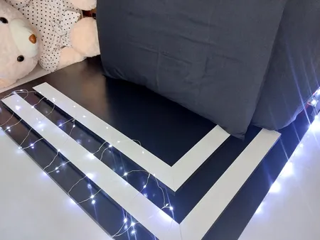 ریسه ال ای دی سحاب کد مفتولی به طول 5 متر