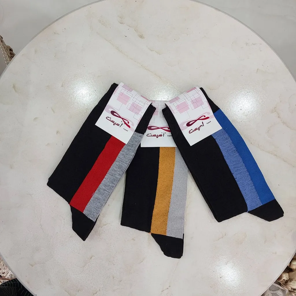 جوراب مردانه اسپست مدل ASP-VRT مجموعه 3 عددی