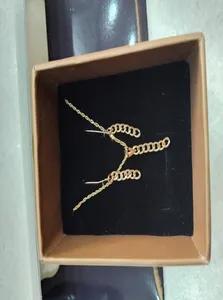 تجریه خرید زنجیر طلا 18 عیار زنانه طلای مستجابی مدل دیسکو کد Z45