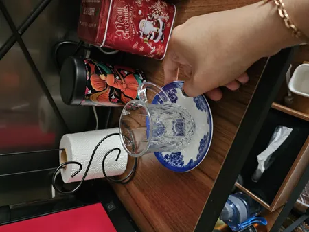 نعلبکی چینی زرین ایران مدل فلورانس درجه یک بسته 6 عددی