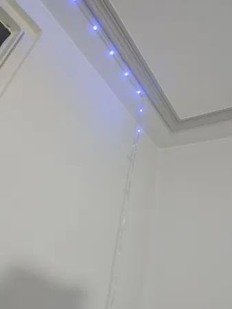 ریسه ال ای دی مدل فول کالر هوشمند بلوتوثی کد RGB IC usb 5v طول 10 متر