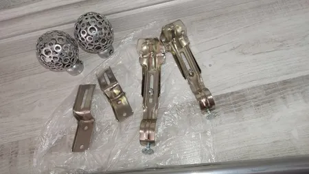 چوب پرده پانچ دکوریما مدل CHS طول 200 سانتیمتر