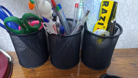 جامدادی رومیزی مدل CH101S بسته 3 عددی