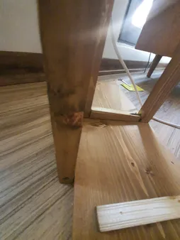 استند گلدان روستیک دکور مدل i5