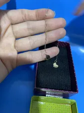 تجریه خرید گوشواره طلا 18 عیار زنانه مدل قلب کد 99L