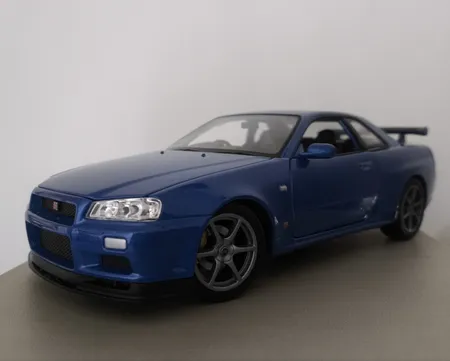 ماکت ماشین ولی مدل Nissan Skyline GT-R R34