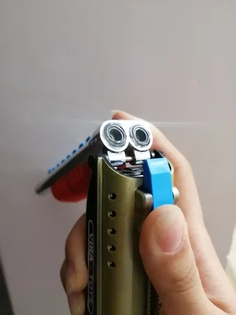 تفنگ بازی مدل دولول بسته 120 عددی