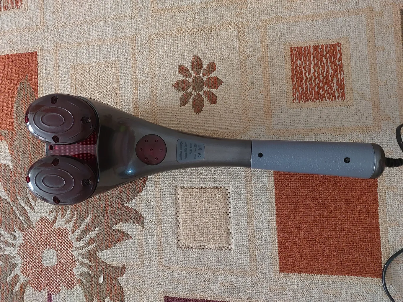 ماساژور برقی سولاکس مدل DOUBLE HEADS HEATING ماساژور برقی سولاکس مدل DOUBLE HEADS HEATING