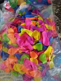 بادکنک آبی مدل واتربالن بسته ۵۰۰ عددی