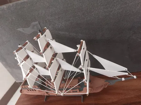 ساختنی مدل کشتی بادبانی