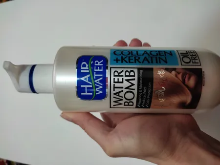 کرم آبرسان مو کامان مدل Collagen حجم 400 میلی لیتر