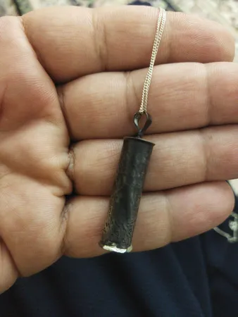 آویز گردنبند نقره مدل حرز امام جواد علیه السلام کد 66