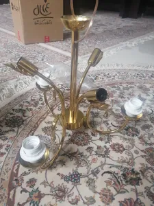 تجریه خرید لوستر 6 شعله چشمه نور کد A813.3-3-GWT