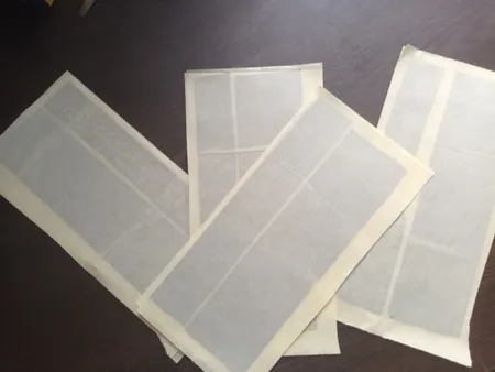 ترمز فرش چسب دار پارس فوم کد 01 بسته 4 عددی