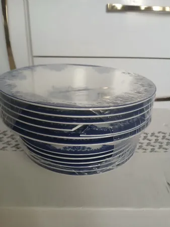 سرویس غذاخوری 28 پارچه چینی زرین ایران مدل ایتالیا اف فلورانس درجه یک