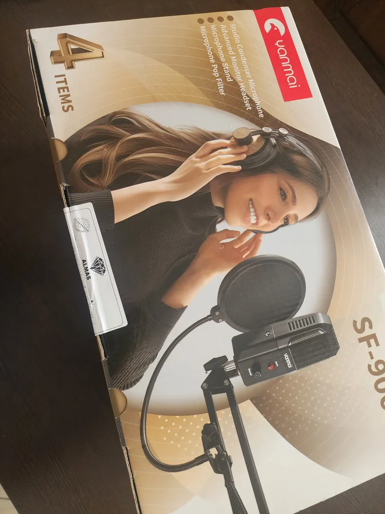 میکروفن کندانسر یانمای مدل sf-900 plus