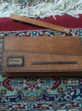 کیف پول مدل چرم طبیعی بزی MF-50