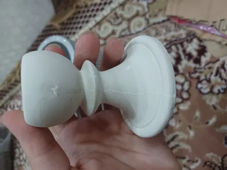 ست 6 تکه دکوری بتنی مدل رومیزی طرح باغ