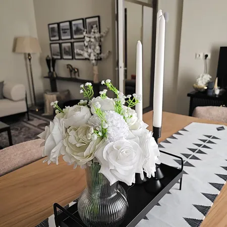 گل مصنوعی مدل رز هلندی کد PALIZ_1060