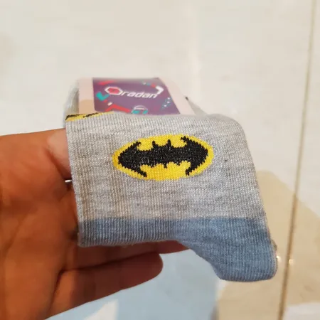 جوراب پسرانه رادان طرح بتمن کد 3000-29