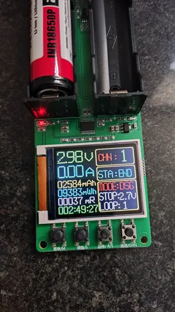 باتری لیتیوم یون اوریون مدل HP-10C-18650 ظرفیت 2500 میلی آمپر ساعت