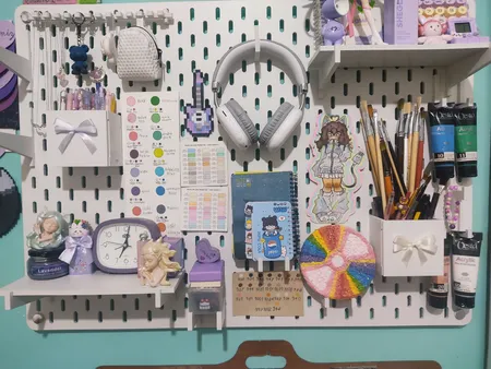 شلف دیواری مدل پگ بورد