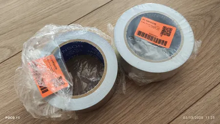 چسب آلومینیوم نانو مدل براق al عرض 5 سانتی متر