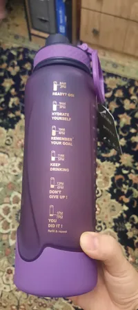 قمقمه ورزشی مدل سیلیکونی گنجایش 0.900 لیتر